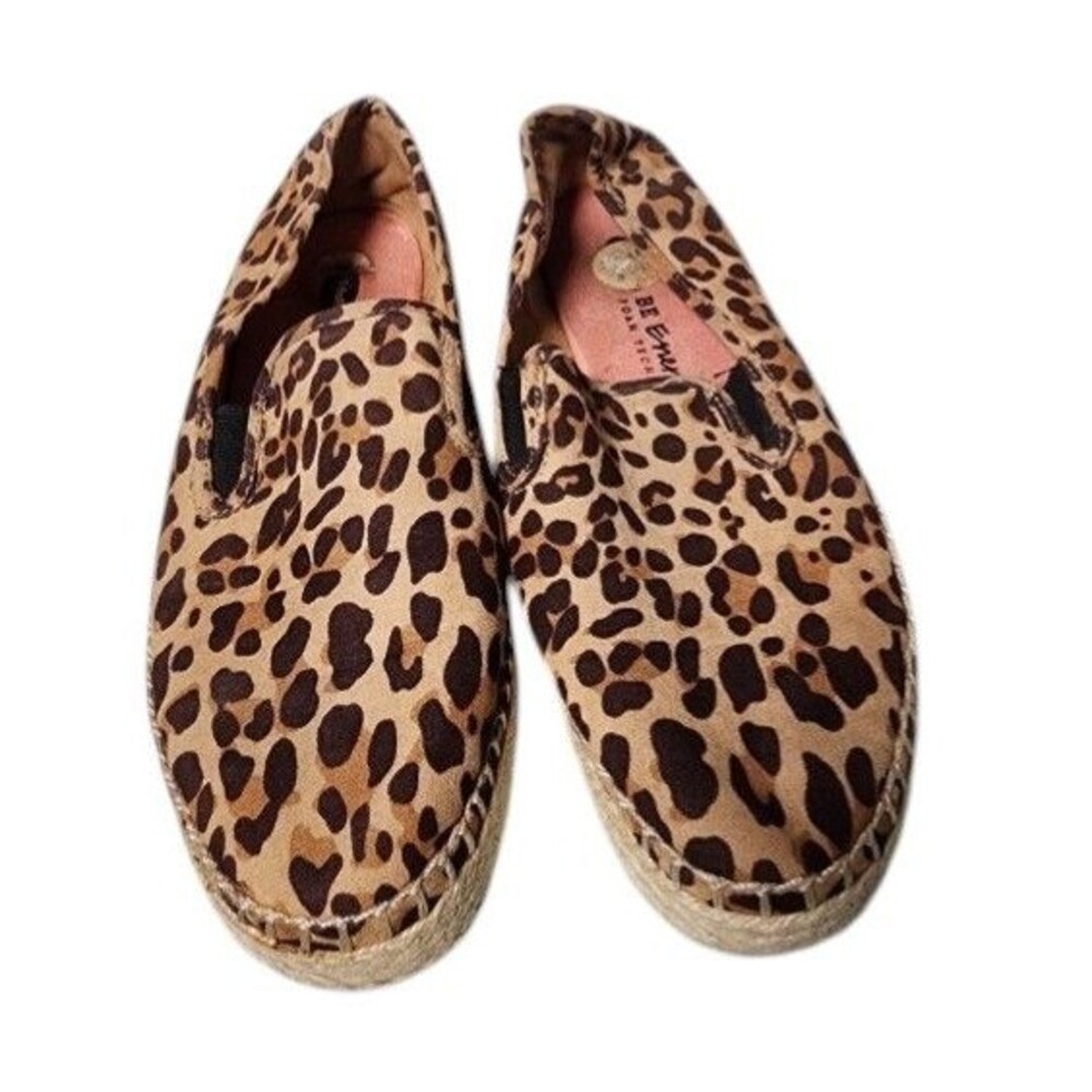 Dr.Scholls 'Find Me' Loafers Leopard Size 7.5 Be Energized Insole Jute Wrapped - Picture 2 of 8